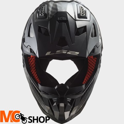 LS2 KASK OFF-ROAD MX703 C X-FORCE FIM MATT CARBON