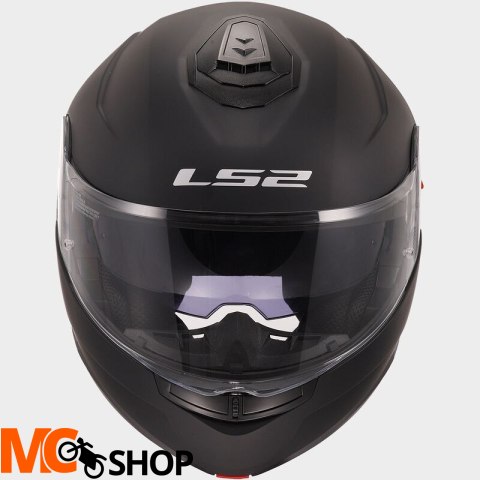 LS2 KASK SZCZĘKOWY FF908 STROBE II SOLID BLACK