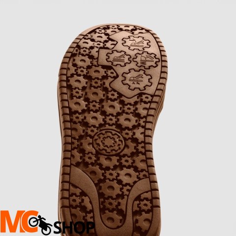 REBELHORN BUTY MOTOCYKLOWE SKÓRZANE SPIKE BROWN