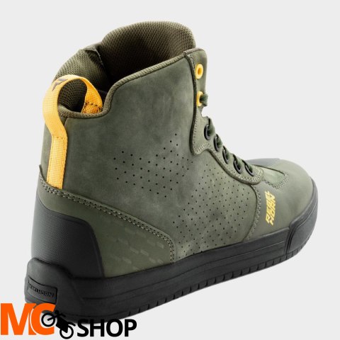 REBELHORN BUTY MOTOCYKLOWE SKÓRZANE SPIKE OLIVE