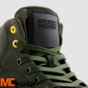 REBELHORN BUTY MOTOCYKLOWE SKÓRZANE SPIKE OLIVE