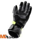 REBELHORN RĘKAWICE SKÓRZANE VIPER BLACK/GRE/FL YEL
