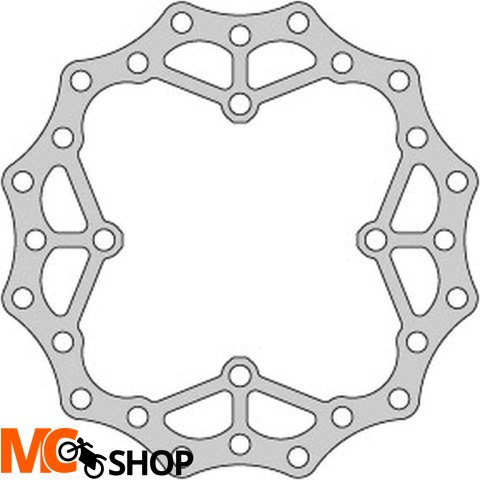 DELTA BRAKING ONL_DBD015D TARCZA HAM TYŁ KAWASAKI