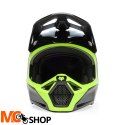 FOX KASK OFF-ROAD V1 FLOW BLACK/YELLOW