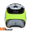 FOX KASK OFF-ROAD V1 FLOW BLACK/YELLOW