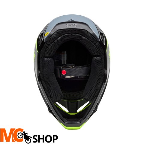 FOX KASK OFF-ROAD V1 FLOW BLACK/YELLOW