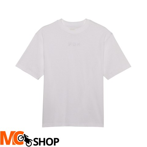 FOX T-SHIRT WORDMARK OVERSIZED OPTIC WHITE