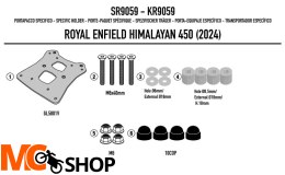 GIVI STELAŻ KUFRÓW BOCZNYCH MONOKEY ROYAL ENFIELD