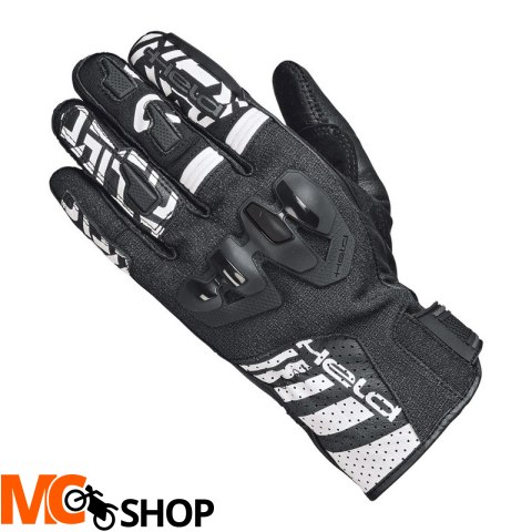 HELD RĘKAWICE MOTOCYKLOWE SKÓRZANE SEPANG BLACK/WH