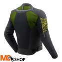 REBELHORN KURTKA TEKSTYLNA JAX BLACK/FLUO YELLOW