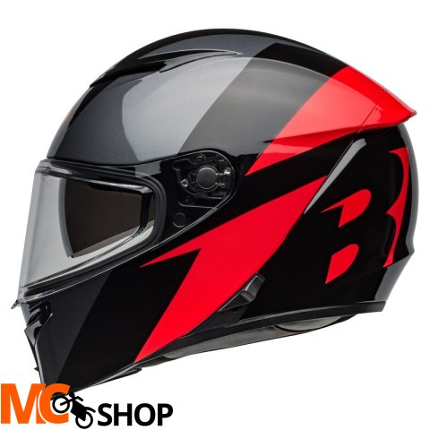 BELL KASK INTEGRALNY LITHIUM ECE6 SHEAR GREY/RED