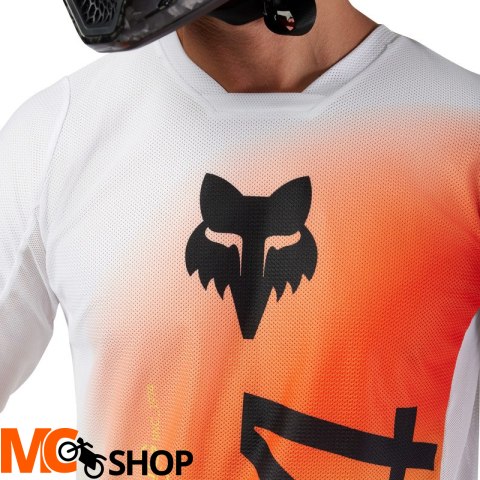 FOX BLUZA OFF-ROAD 180 AIR HAZE WHITE