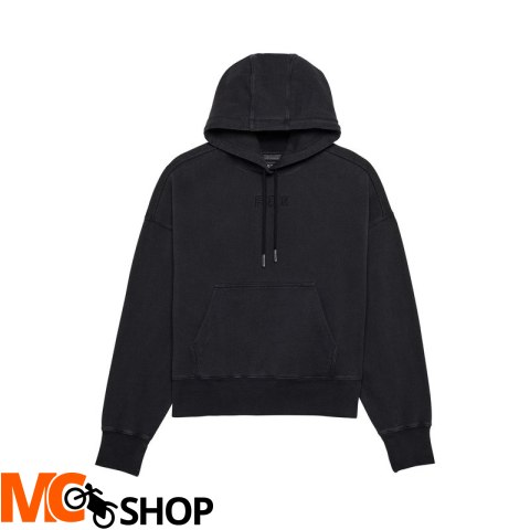 FOX BLUZA Z KAPTUREM LADY WORDMARK OVERSIZED BLACK
