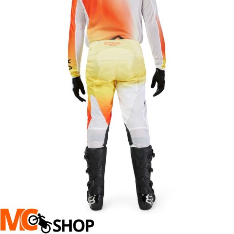 FOX SPODNIE OFF-R0AD 180 AIR HAZE WHITE