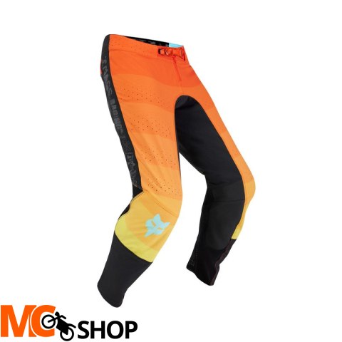 FOX SPODNIE OFF-ROAD FLEXAIR GRID BLACK/ORANGE