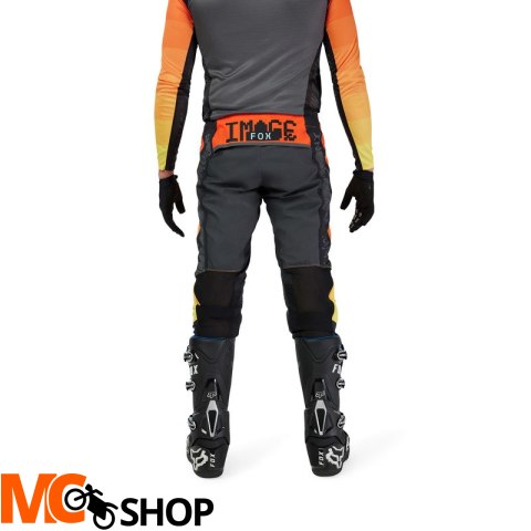 FOX SPODNIE OFF-ROAD FLEXAIR GRID BLACK/ORANGE