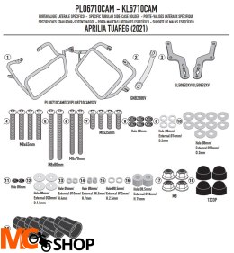 GIVI STELAŻ KUFRÓW BOCZNYCH ONE-FIT CAM APRILIA TU
