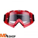 Gogle iMX Racing Mud Red z Szybą Clear