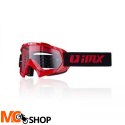 Gogle iMX Racing Mud Red z Szybą Clear
