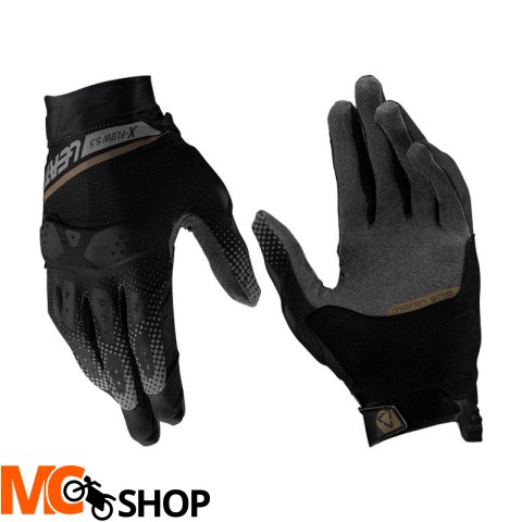LEATT RĘKAWICE MOTOCY ADV X-FLOW 5.5 STEALTH SHORT