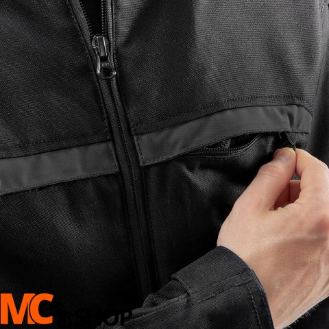 OZONE KURTKA MOTOCYKLOWA TEKSTYLNA NEO BLACK