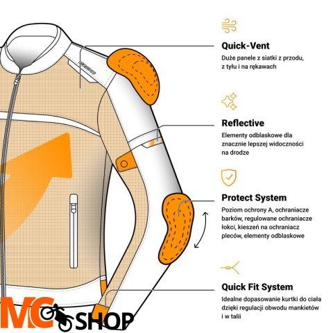 OZONE KURTKA TEKSTYLNA NEO AIR BLACK/FLO YELLOW
