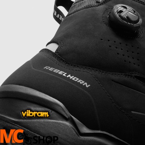 REBELHORN BUTY MOTOCYKLOWE DEFENDER-X BLACK