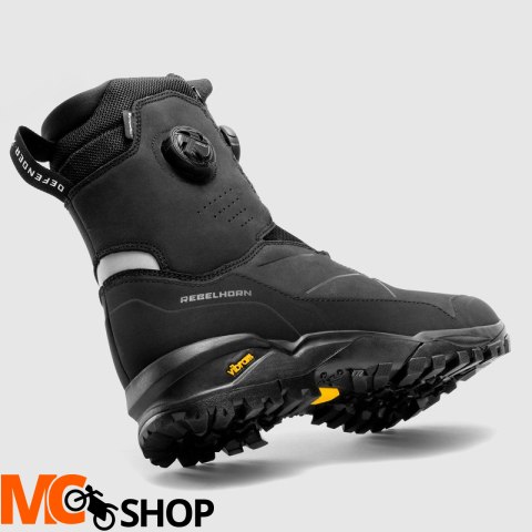 REBELHORN BUTY MOTOCYKLOWE DEFENDER-X BLACK