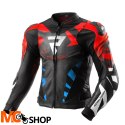 REBELHORN KURTKA SKÓRZANA INFERNO BLACK/BLUE/WH/RE