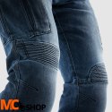 REBELHORN SPODNIE JEANS VANDAL MONOLAYER WASHED BL