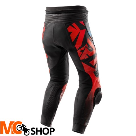 REBELHORN SPODNIE SKÓRZANE INFERNO BLA/BLUE/WH/RED