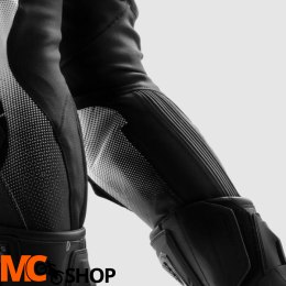 REBELHORN SPODNIE SKÓRZANE INFERNO BLACK/WHITE