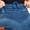 SHIMA JEANSY MOTOCYKLOWE ZENITH LADY PNT BLUE