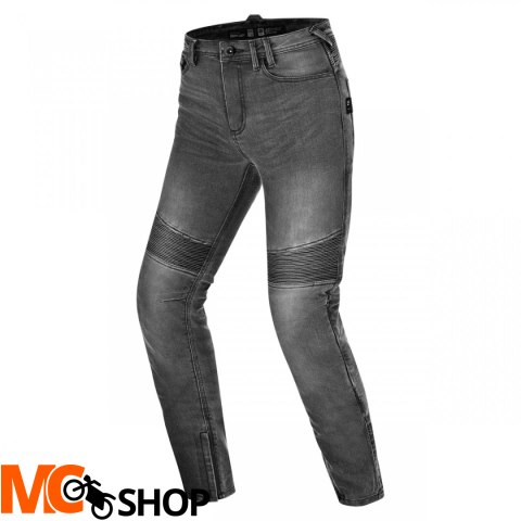 SHIMA JEANSY MOTOCYKLOWE ZENITH LADY PNT GREY
