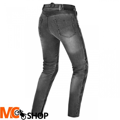 SHIMA JEANSY MOTOCYKLOWE ZENITH LADY PNT GREY