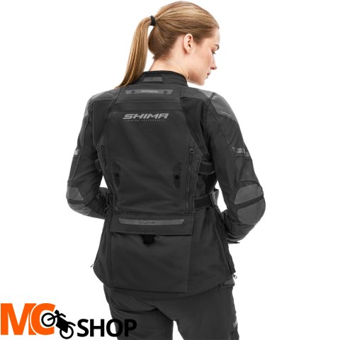 SHIMA KURTKA MOTOCYKLOWA DUNE LADY JKT BLACK