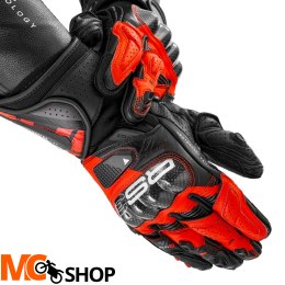 SHIMA RĘKAWICE MOTOCYKLOWE RS-3 MEN RED FLUO
