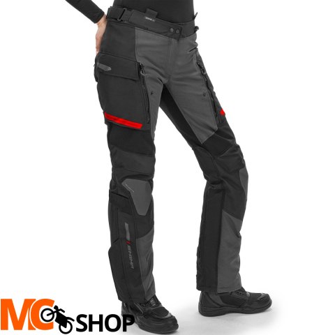 SHIMA SPODNIE MOTOCYKLOWE DUNE LADY PNT RED
