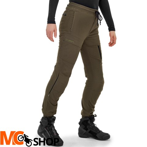 SHIMA SPODNIE MOTOCYKLOWE JOGGSY LADY KHAKI