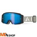 AIROH GOGLE BLAST XR1 BLACK MATT SZYBA BLUE MIRROR