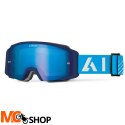AIROH GOGLE BLAST XR1 BLUE MATT SZYBA BLUE MIRRORE