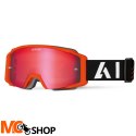 AIROH GOGLE BLAST XR1 ORANGE MATT SZYBA RED MIRROR