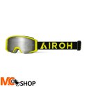 AIROH GOGLE BLAST XR1 YELLOW MATT SZYBA SILVER MIR