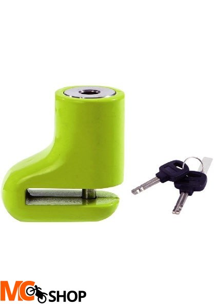 Blokada na tarczę AUVRAY BD16 - żółta, średnica bolca 6 mm